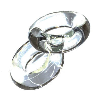 Tigress Glass Outrigger Rings