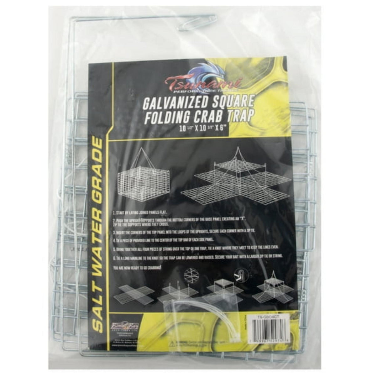 Tsunami Galvanized Box Crab Trap