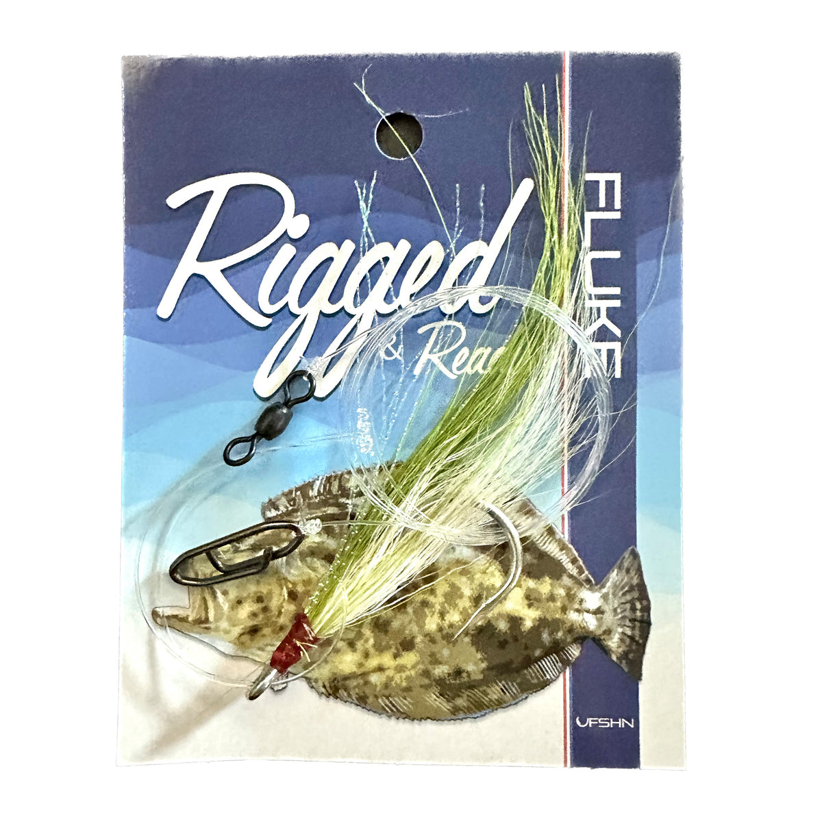 980 Rigged & Ready Fast Snap Fluke Rig with Bucktail Teaser – J&B Tackle Co