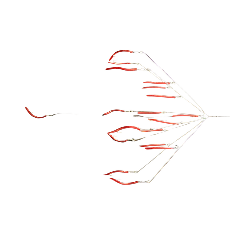 9er's Lures 6 Arm 7" Eel Umbrella Rigs