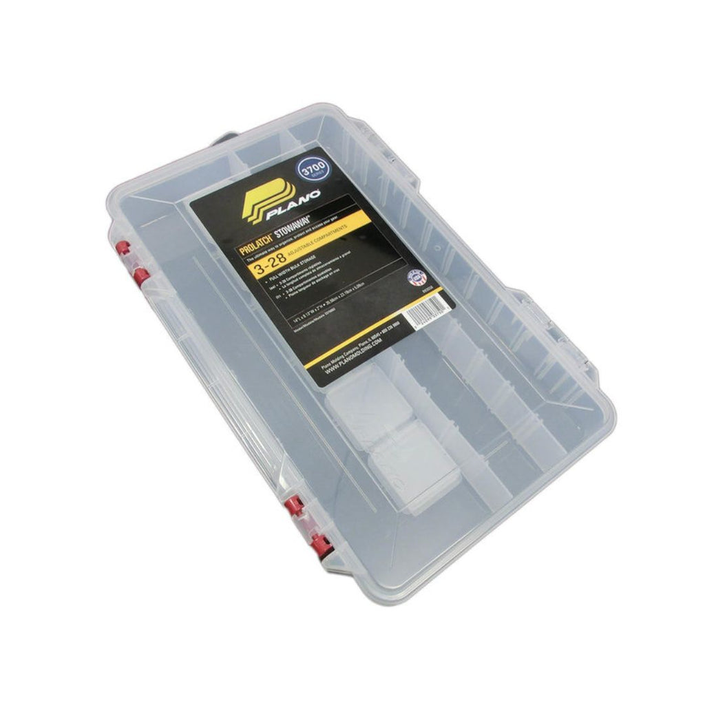 PLANO Stowaway Prolatch 3700 Boîte à pêche demi-format PLANO Stowaway Prolatch 3700 Boîte à pêche demi-format