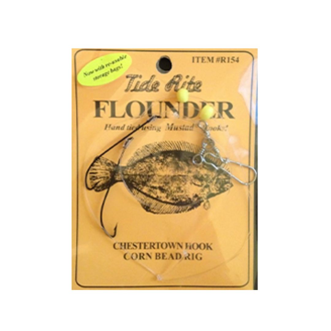 Tide Rite Flounder Corn Bead Rigs | J&B Tackle — J&B Tackle Co