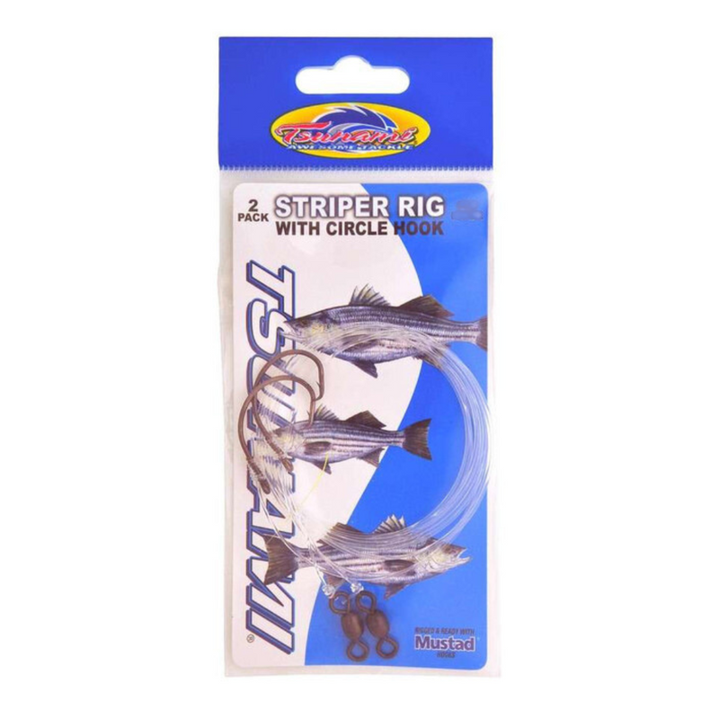 Tsunami Striper Rig with Circle Hook