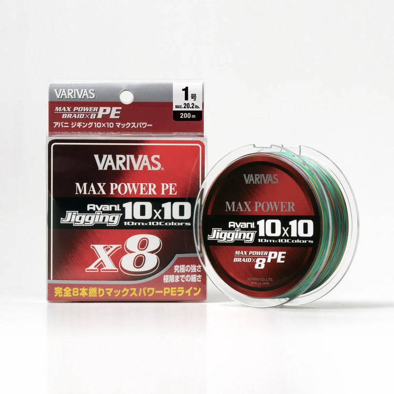 Varivas Avani Jigging PE Braid 8X