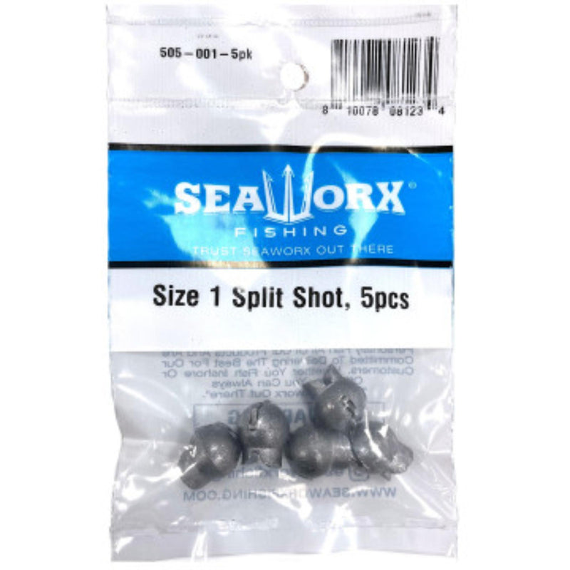 Seaworx Fishing Split Shot Sinkers