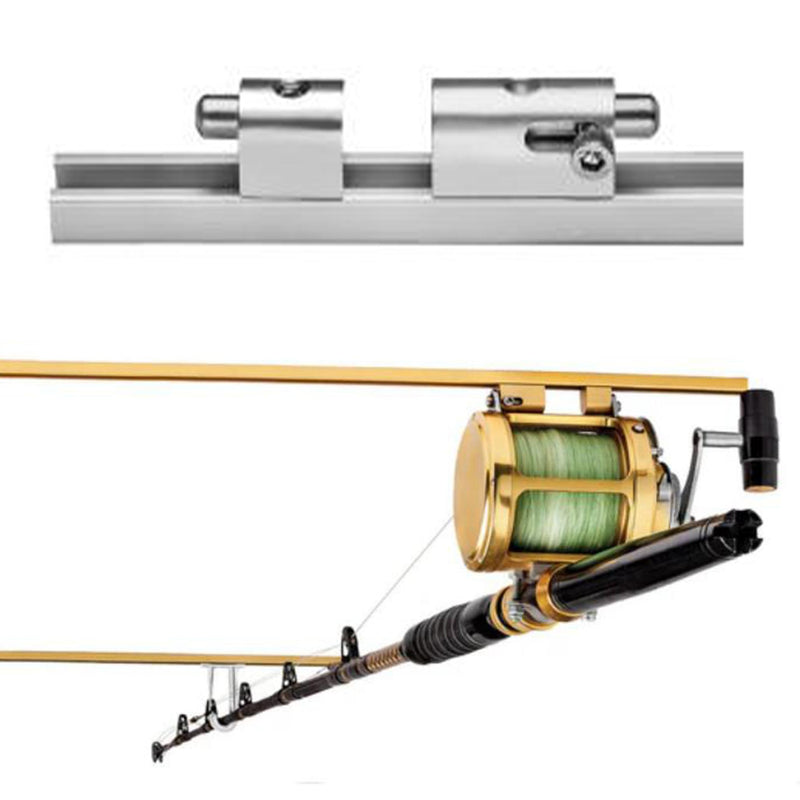 dubro fishing rod holders Du-Bro Tournament Fishing Rod Holder Gold/White 1090G