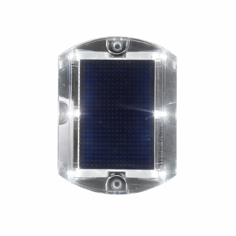 HydroGlow Solar LED Ultra Thin Dock/Deck/Walkway Light