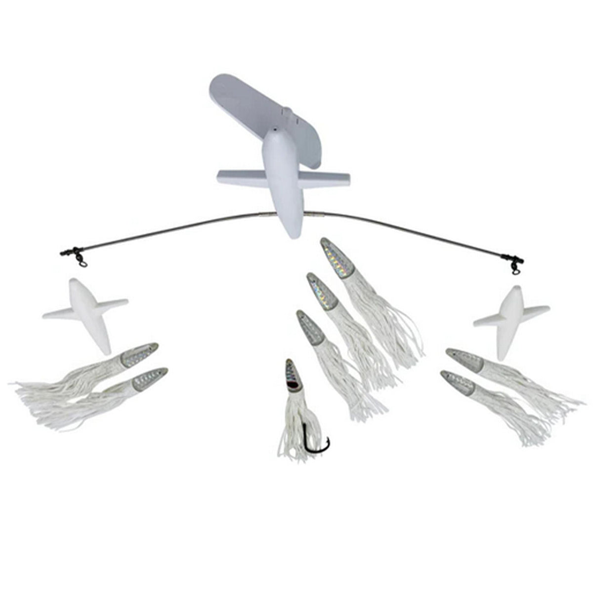 Chatter Lures Side Tracker with 9" SOFT HEAD Machine Lures Trolling Lures