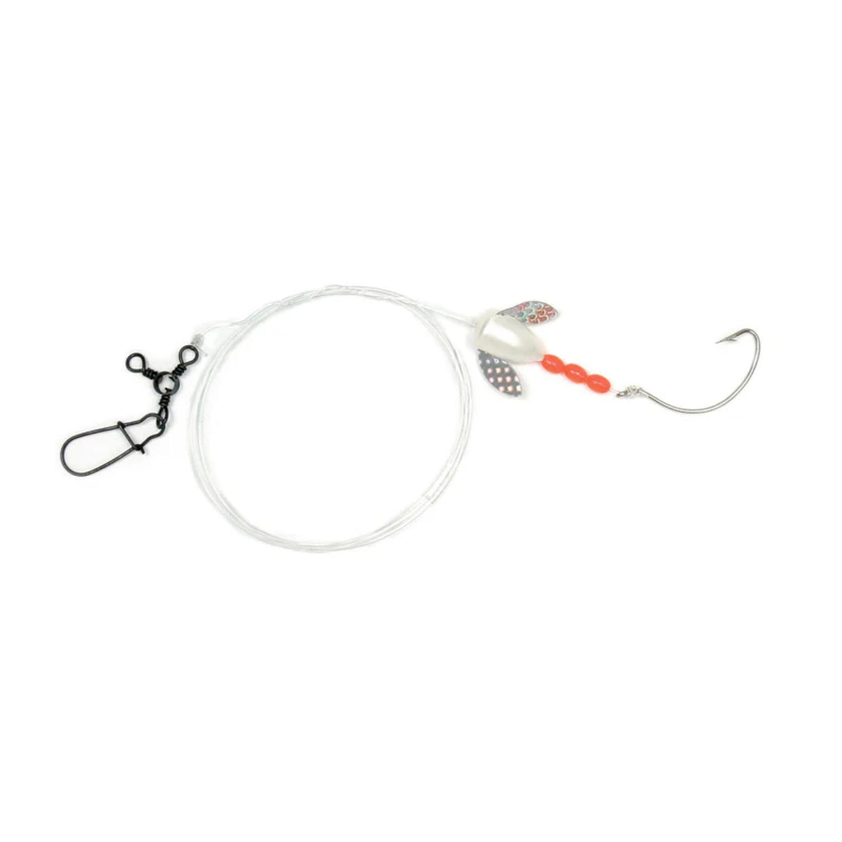 Tide Rite R567 Wide Gap Hook Spin-N-Glow Fluke Rig