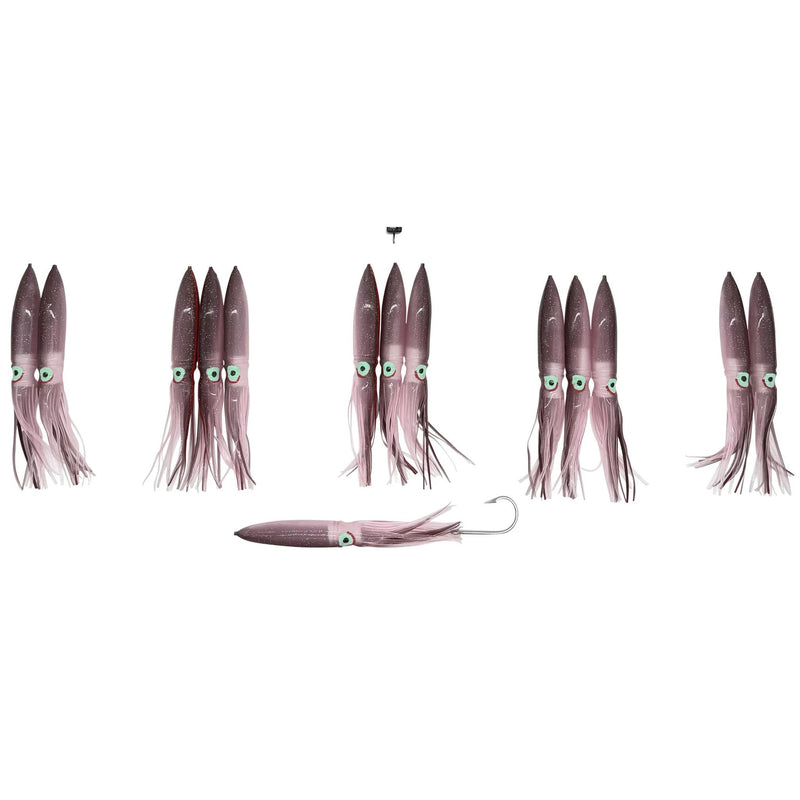 Carlson Offshore 36" Splash Bar w/ 11" Fuku Squids