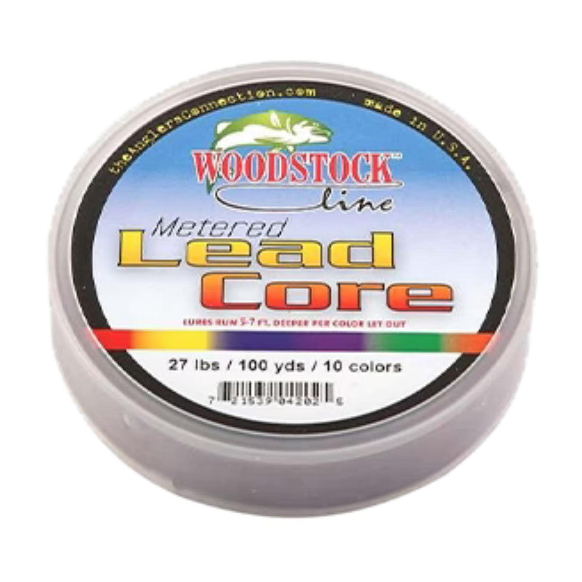 Woodstock Metered Lead Core Line (100 yd Spools)