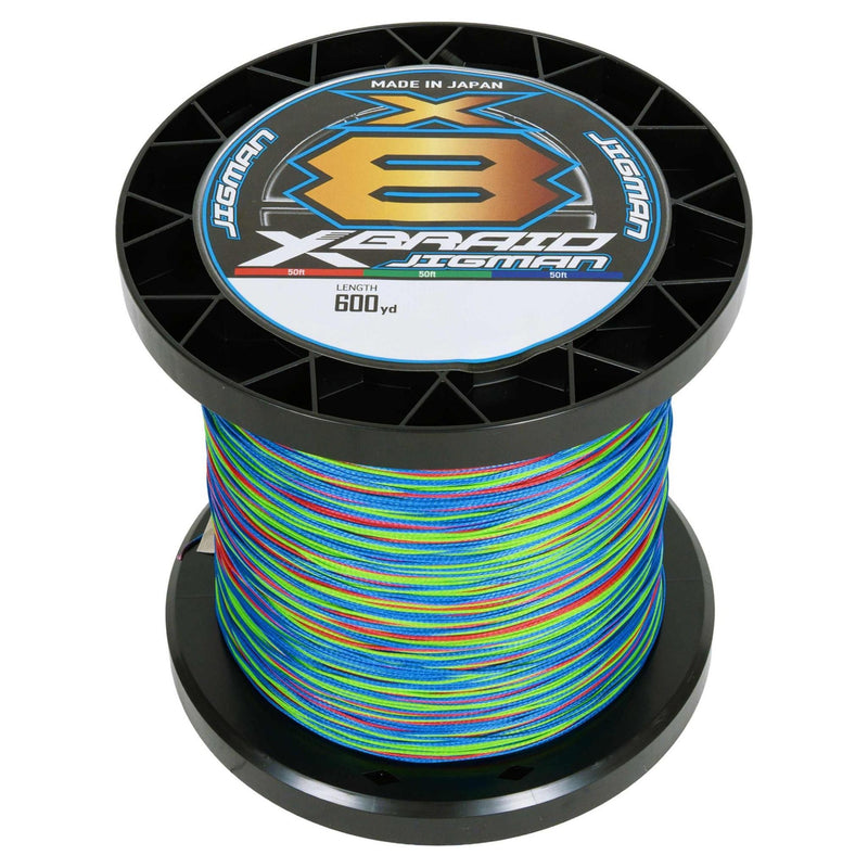 XBraid X8 Jigman Multi-Color (Line Fill)