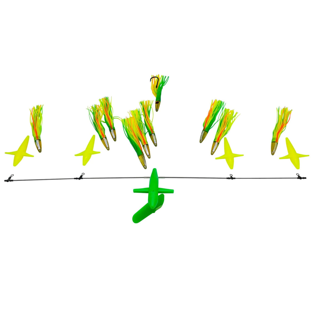 Chatter Lures Side Tracker Machine Head Spreader Splash Trolling Bars