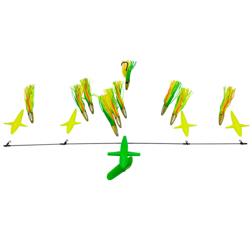 Chatter Lures Side Tracker Machine Head Spreader Splash Trolling Bars