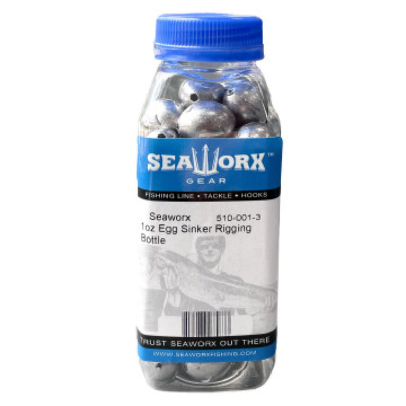 Seaworx Fishing Egg Sinker Rigging Bottle (3 lb)