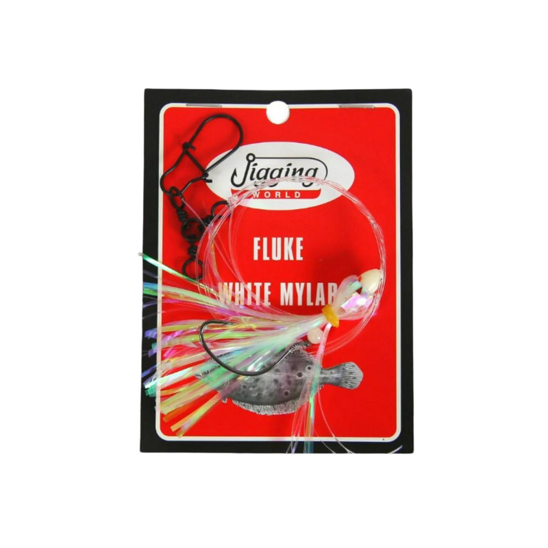3 Way Rgs Union Jigging World Mylar Fluke Rigs 3-way Swivel w/ Sinker Snap — J&B Tackle Co