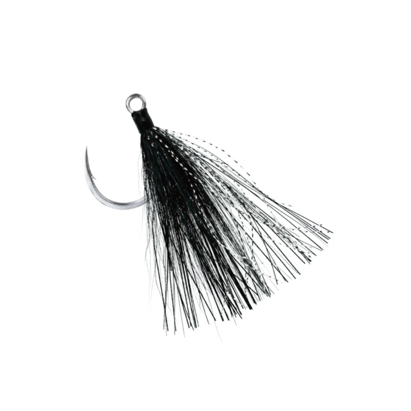 BKK Lone Diablo Bucktail Teaser Hooks - 4/0