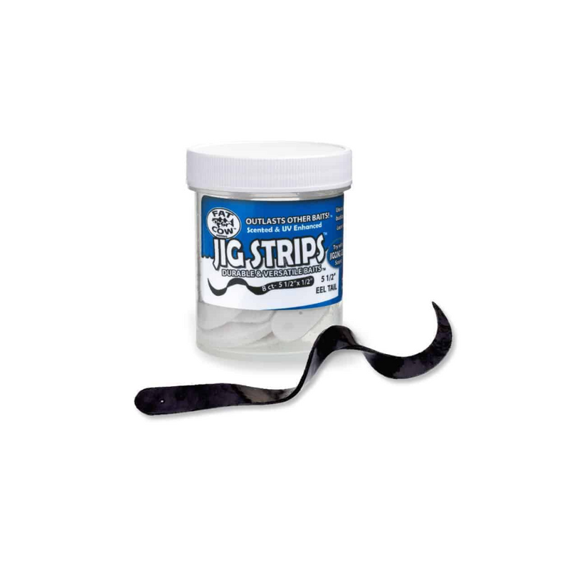 Fat Cow Jig Strips Eel Tails