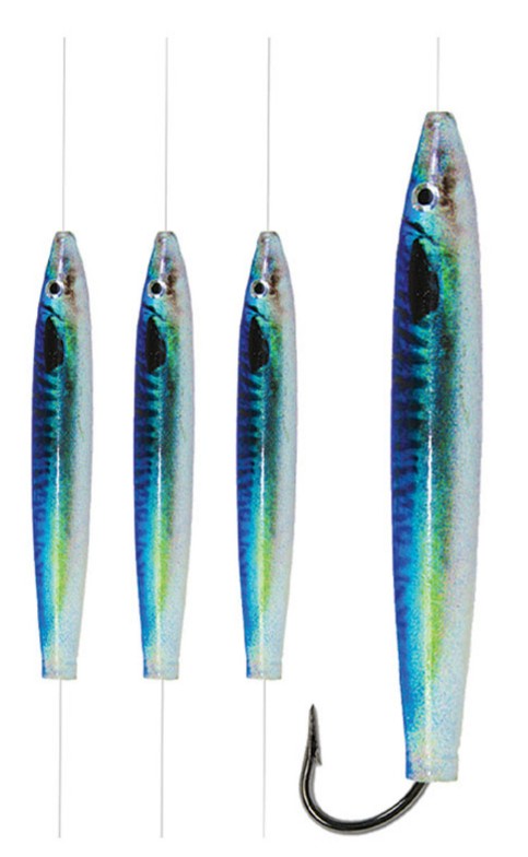 Ahi USA Live Deception Cedar Plug Chain - Blue Mackerel Ahi USA Live Deception Cedar Plug Chain - Blue Mackerel