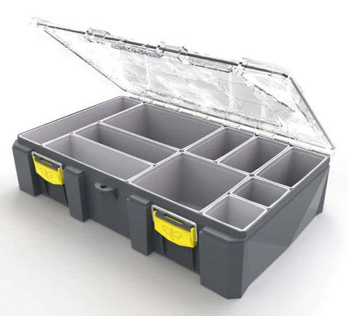 buzzbee terminal tackle boxes Buzbe Colony 28 Starter Kit SKC28 waterproof zipper allows the bag to be fully submersible BUZBE