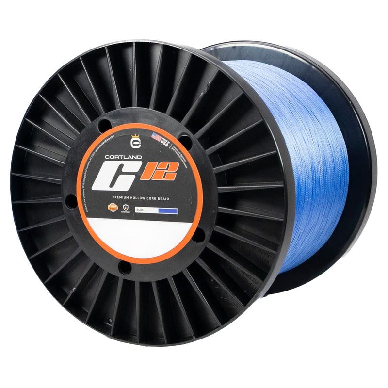 Cortland C-12 Hollow-Core Super Braid Fishing Line (3500 yd Spools)