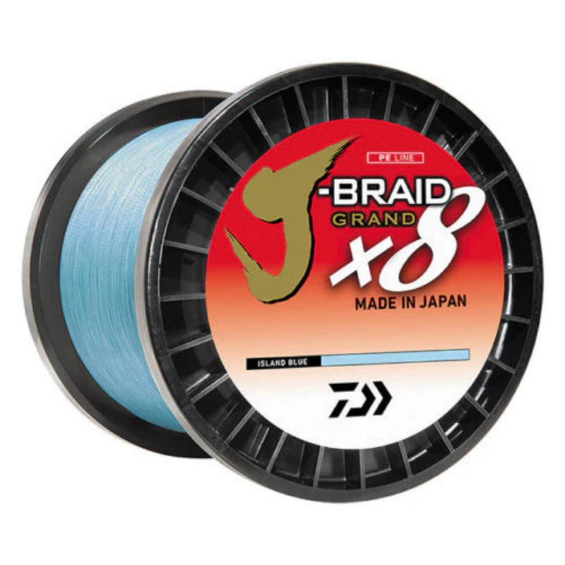 Daiwa J-Braid x8 Grand Braided Fishing Line (2500 yd Spools)