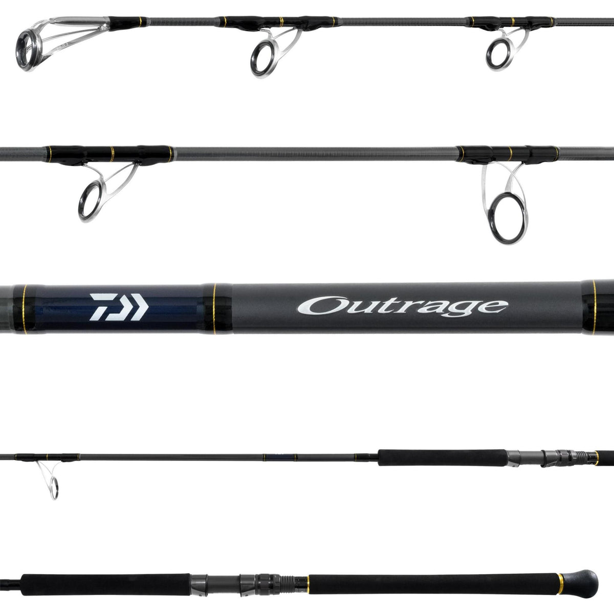 Daiwa Outrage OTR82HFS Spinning Popping Rod