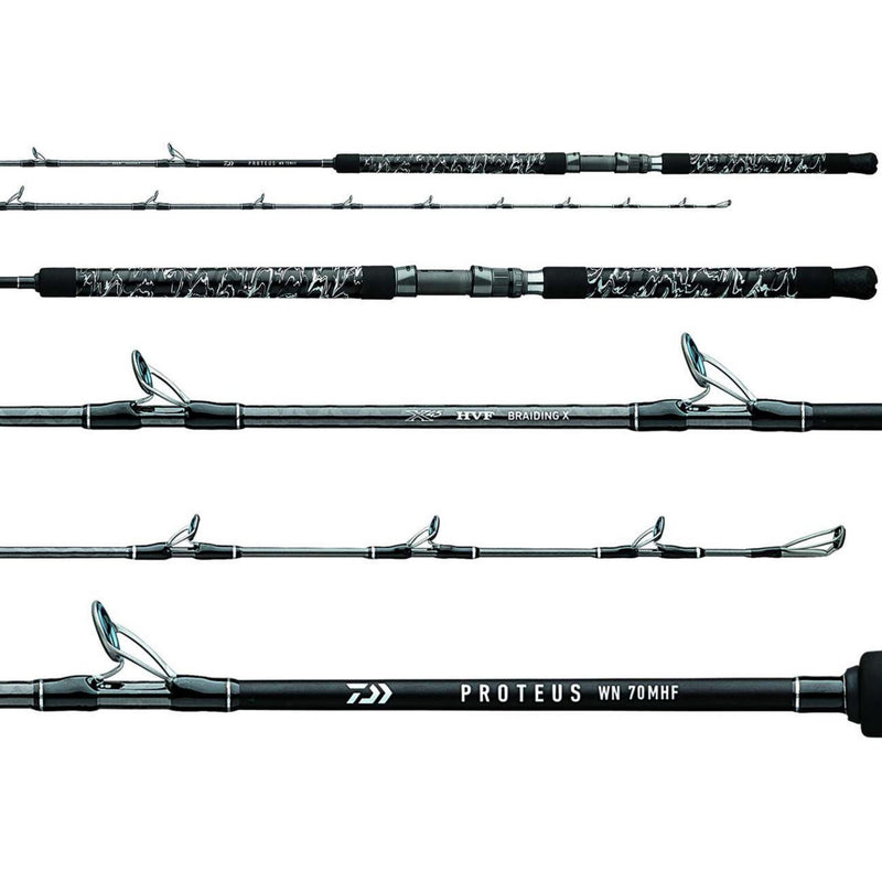 Daiwa Proteus Camo Winn Grip Conventional Rods