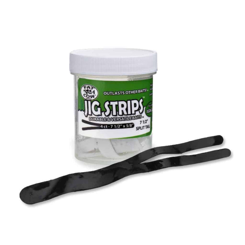 Fat Cow Jig Strips Split Tail