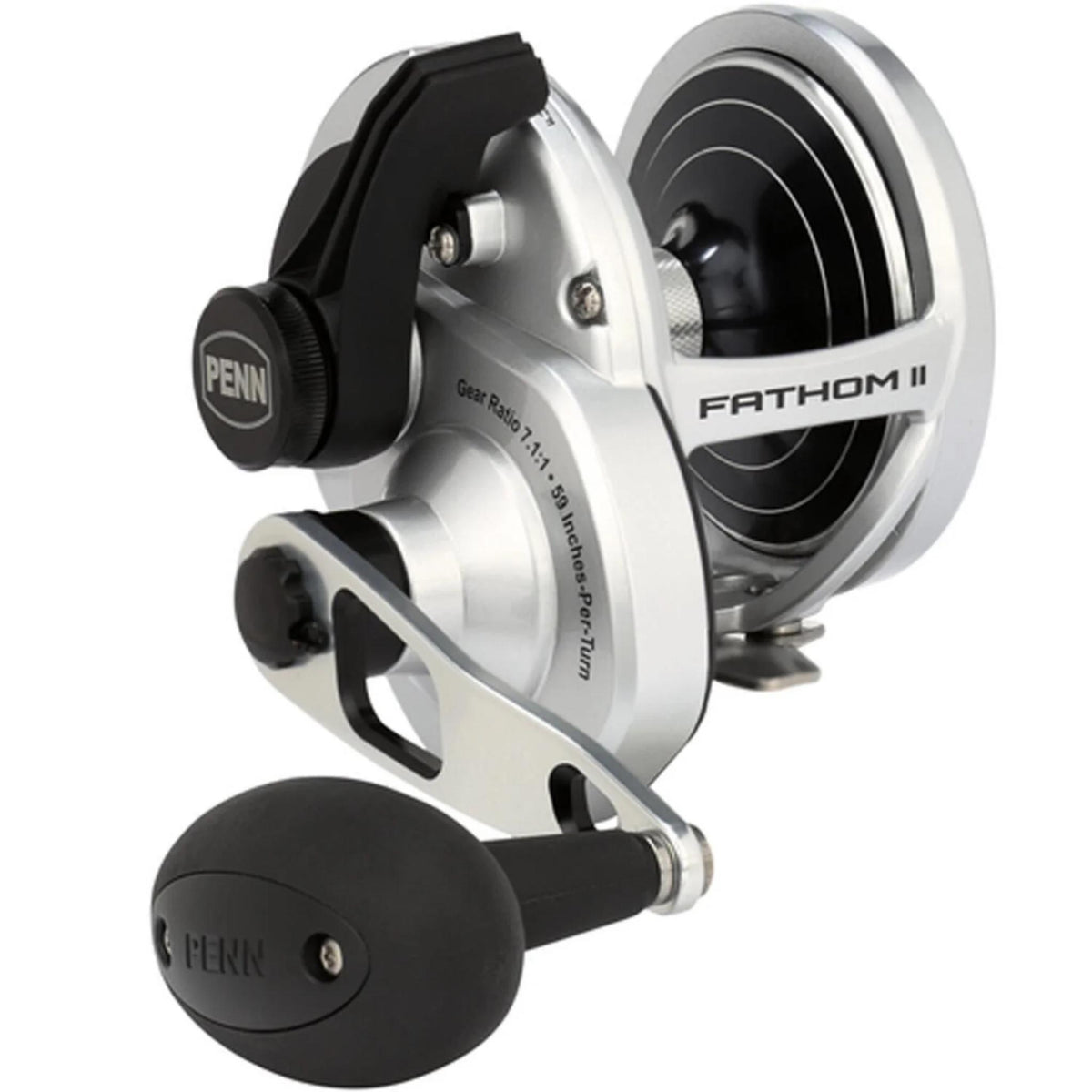 Penn Fathom II Single Speed Lever Drag Conventional Reels