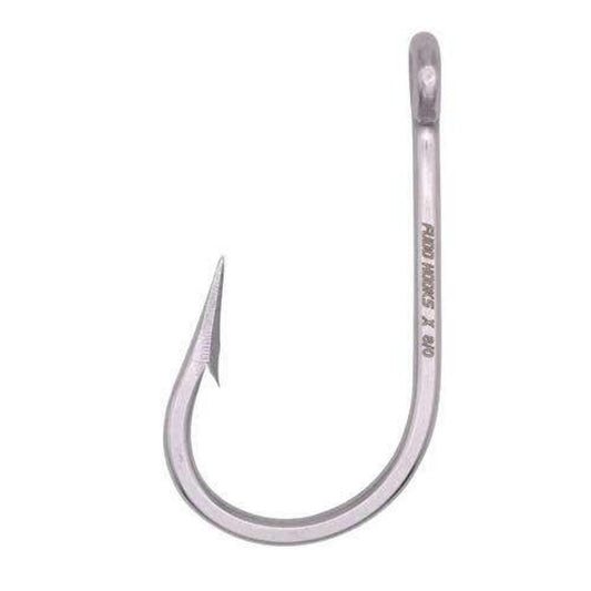 Fudo Fishing Super Ocean Southern Tuna Ringed Eye Hooks - 2 pack