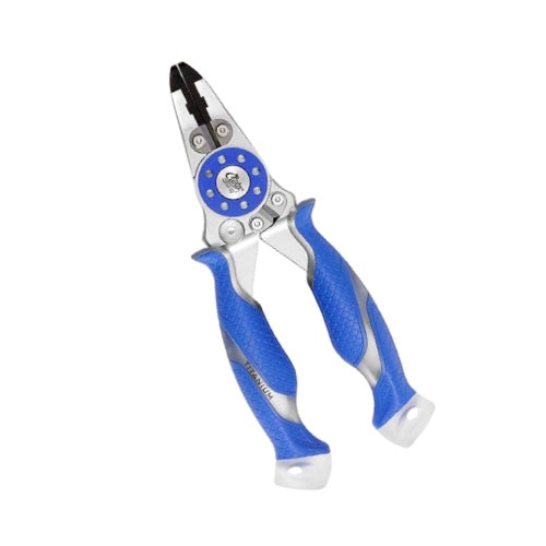Cuda 7.5 Inch Mono/Braid Fishing Pliers Integrated Tungsten Carbide Wire Cutters