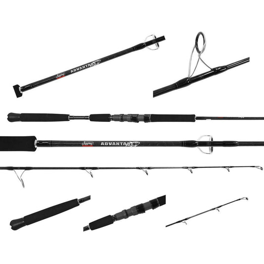 Jigging World Ghost Hunter Advantage Spinning Jigging Rods