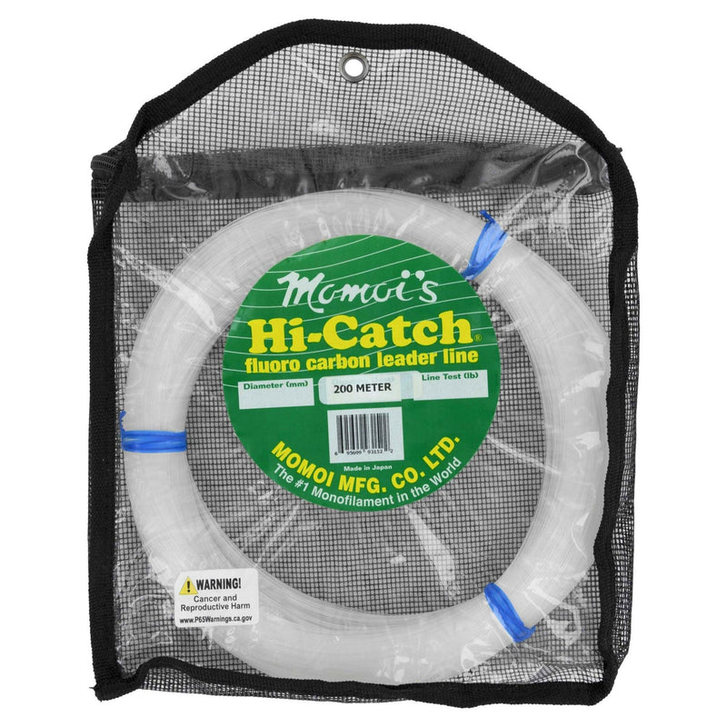 Momoi Hi Catch Fluorocarbon Leader Material 200m Coil