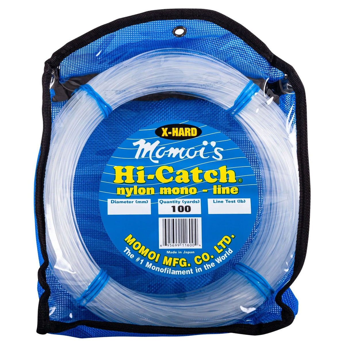 Momoi Hi-Catch Xtra-Hard Monofilament Leader (100 yd Coils)