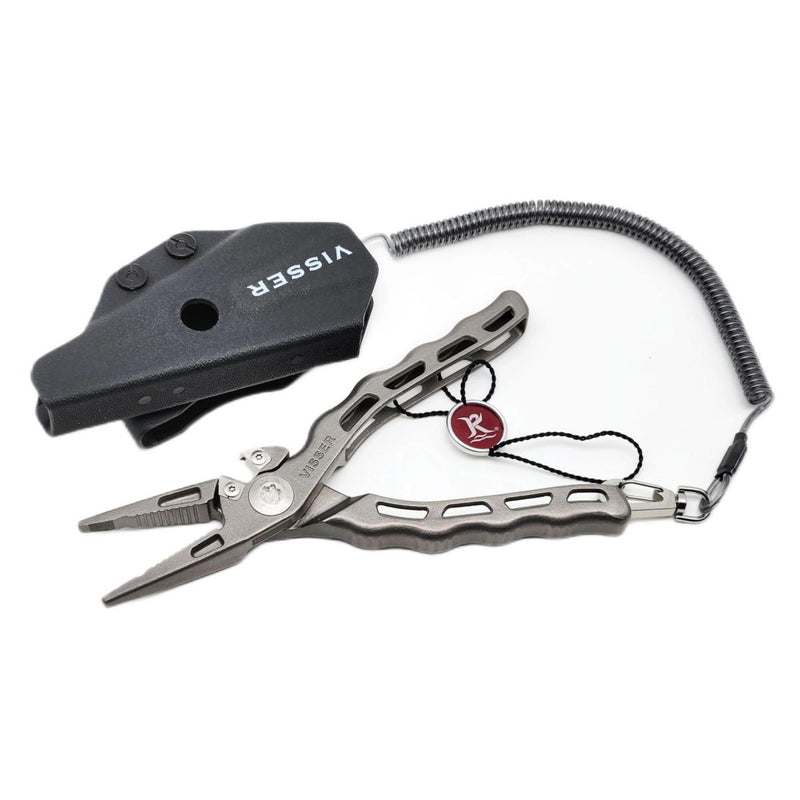 Visser Titanium Pliers with Kydex Sheath