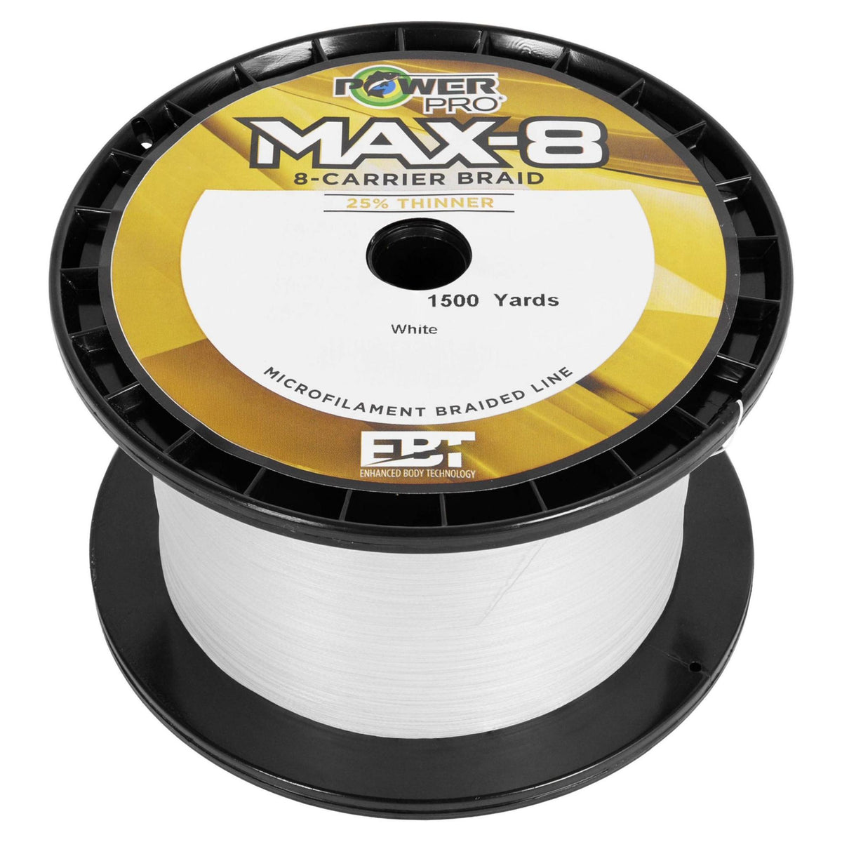 PowerPro MAX-8 Braided Fishing Line (500 yd Spools)