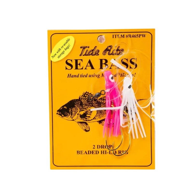 Tide Rite R465 Series Sea Bass 2-Drop Beaded Hi-Lo Rigs