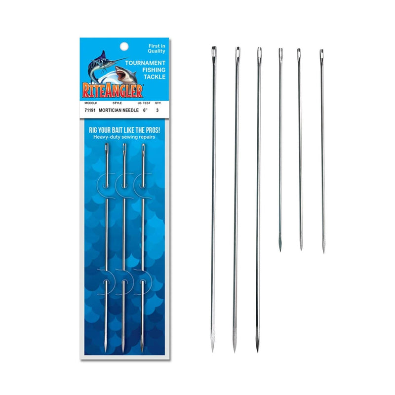 Rite Angler Mortician Needle 4" 3pk