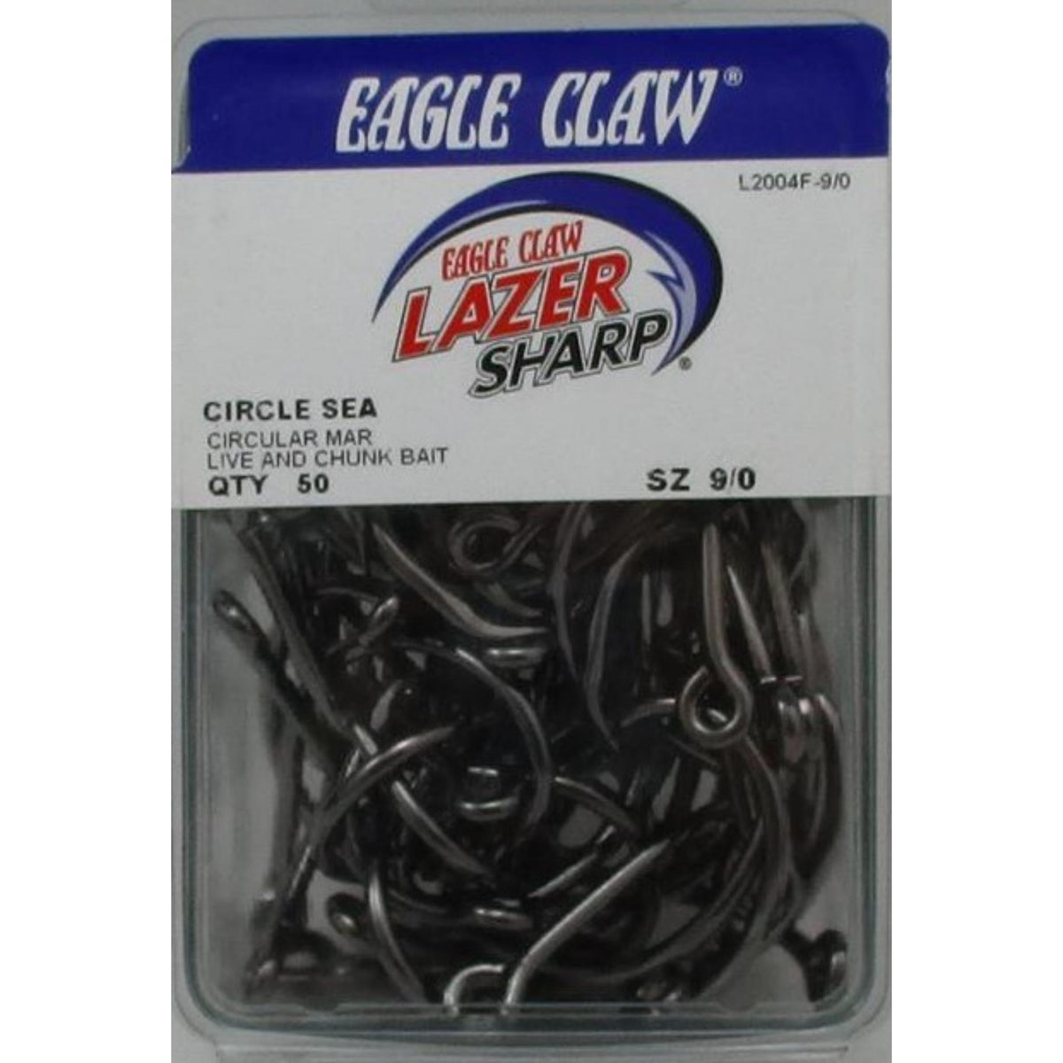 Eagle Claw Circle Sea Non-offset Hooks L2004F
