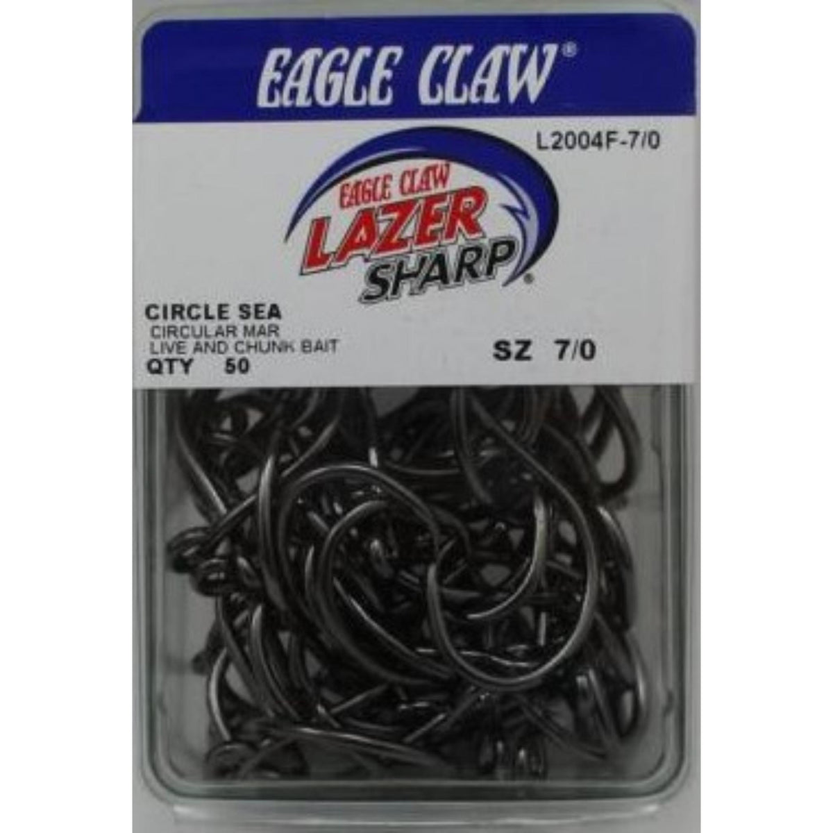 Eagle Claw Circle Sea Non-offset Hooks L2004F