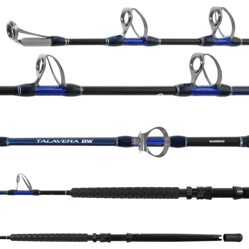 Shimano Talavera Blue Water Ring Guide Conventional Rod with Uni Butt