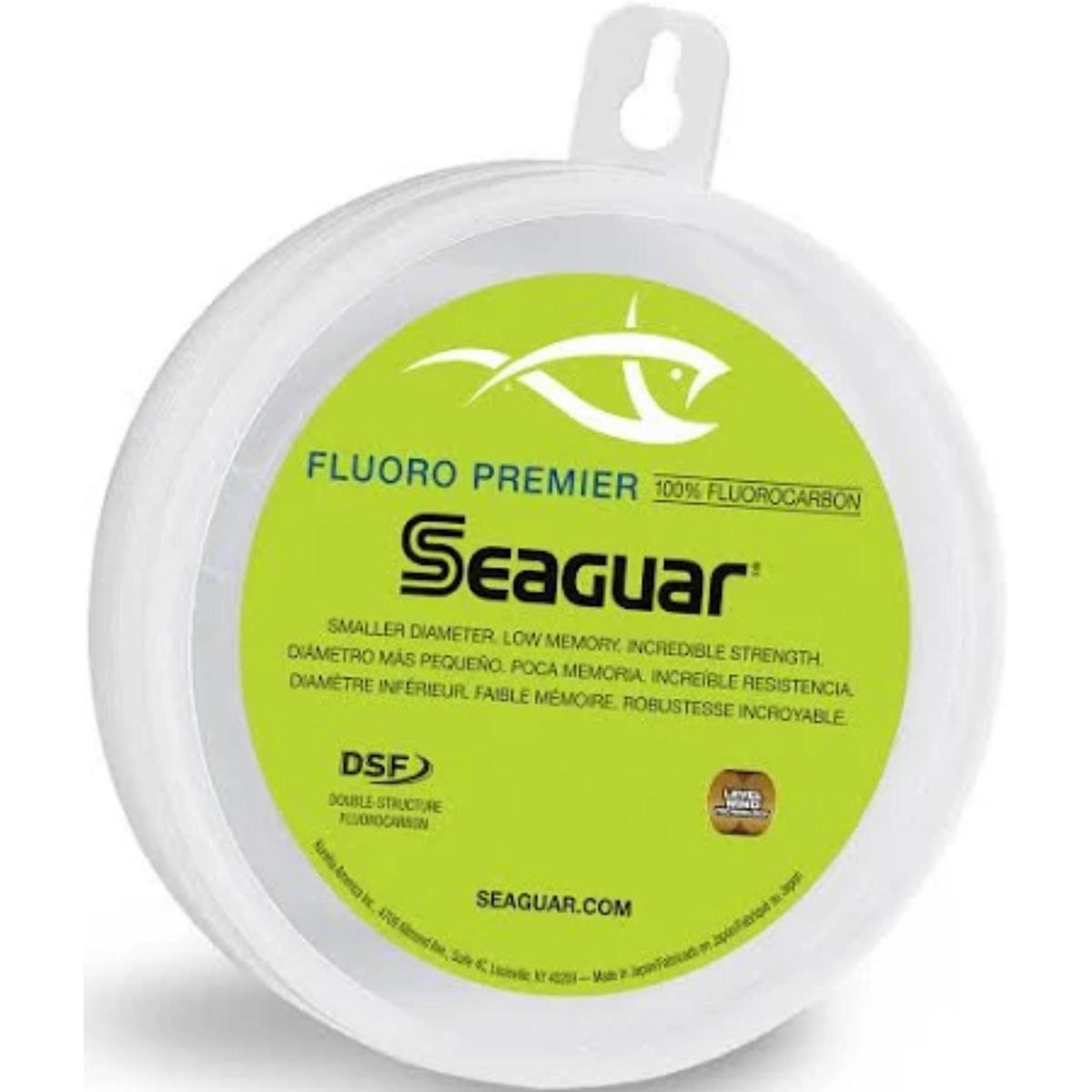 Seaguar Fluoro Premier Fluorocarbon Leader (25 yd Spools)