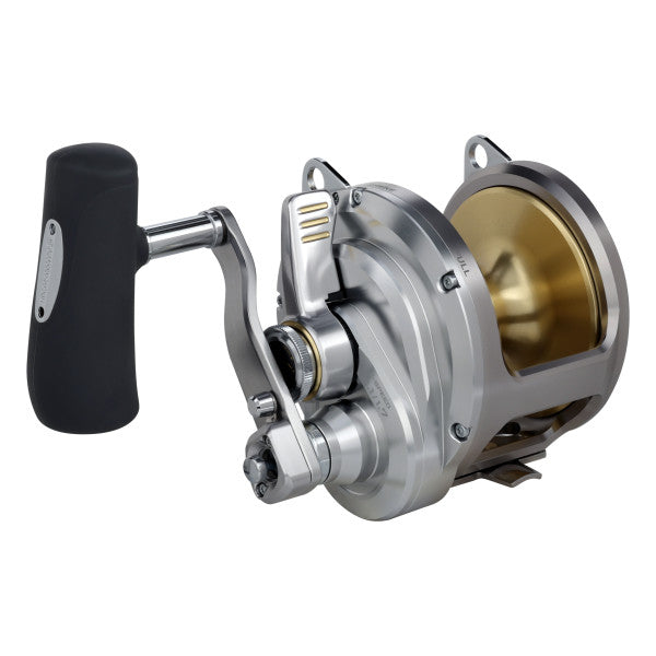 shimano anti backlash reel Shimano TAC40IIA Talica A 2-Speed Lever Drag Conventional Reel