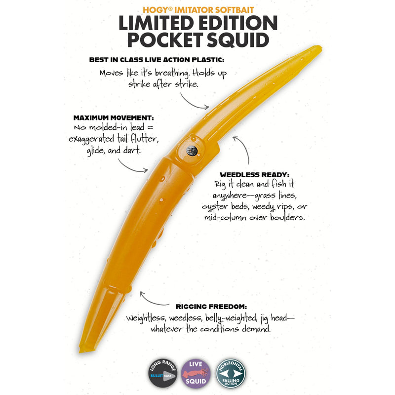 Hogy Limited Edition 6.5" Pocket Squid