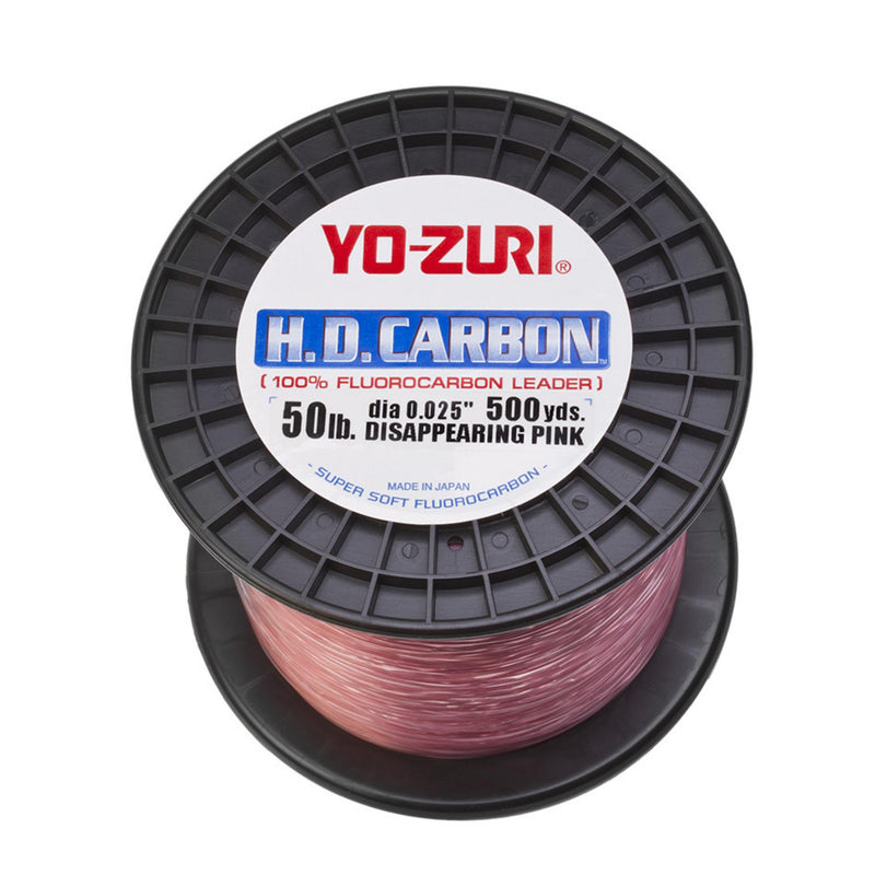 Yo-Zuri H.D. Fluorocarbon Leader Material (500 yd Spools)