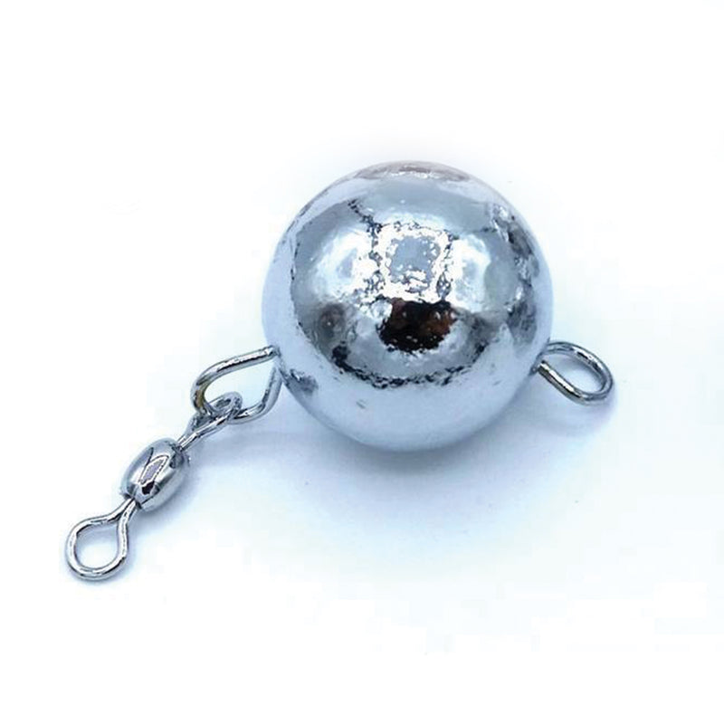 Fin Strike Unrigged Chrome Fluke Balls