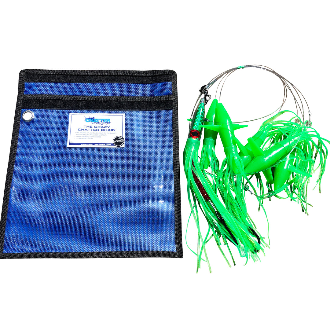 Chatter Lures Crazy Chatter Chain- Zucchini