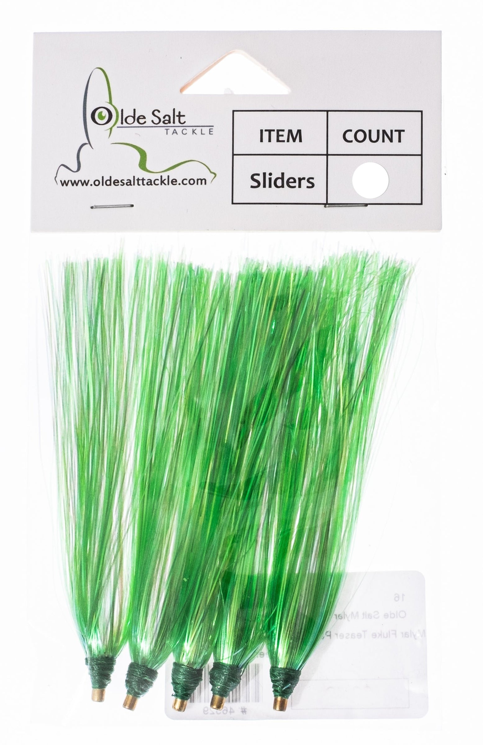 Olde Salt Slider Mylar Fluke Teasers | J&B Tackle — J&B Tackle Co