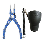 Danco Admiral Aluminum Fishing Pliers (Blue Fish Bones) JB Tackle
